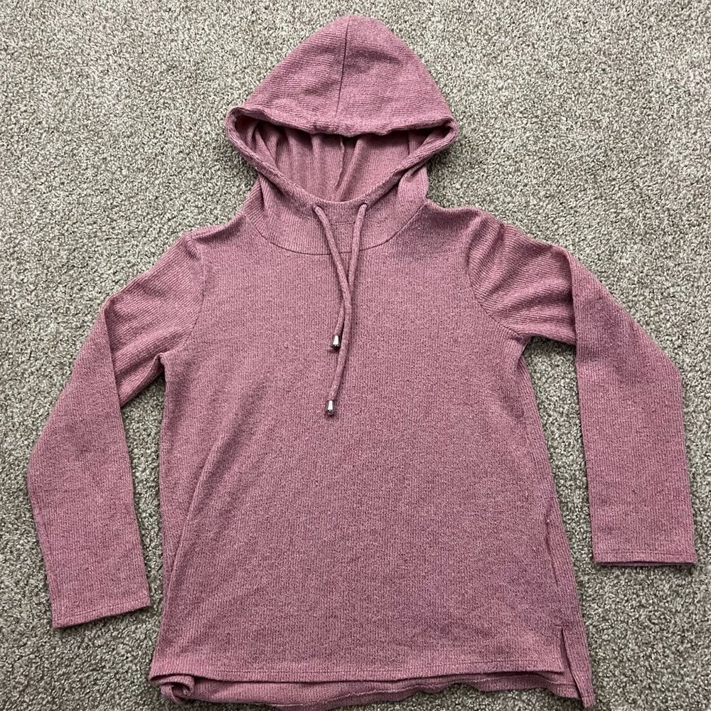 Stitch and Knot super soft loungewear hooded sweatshirt women's L